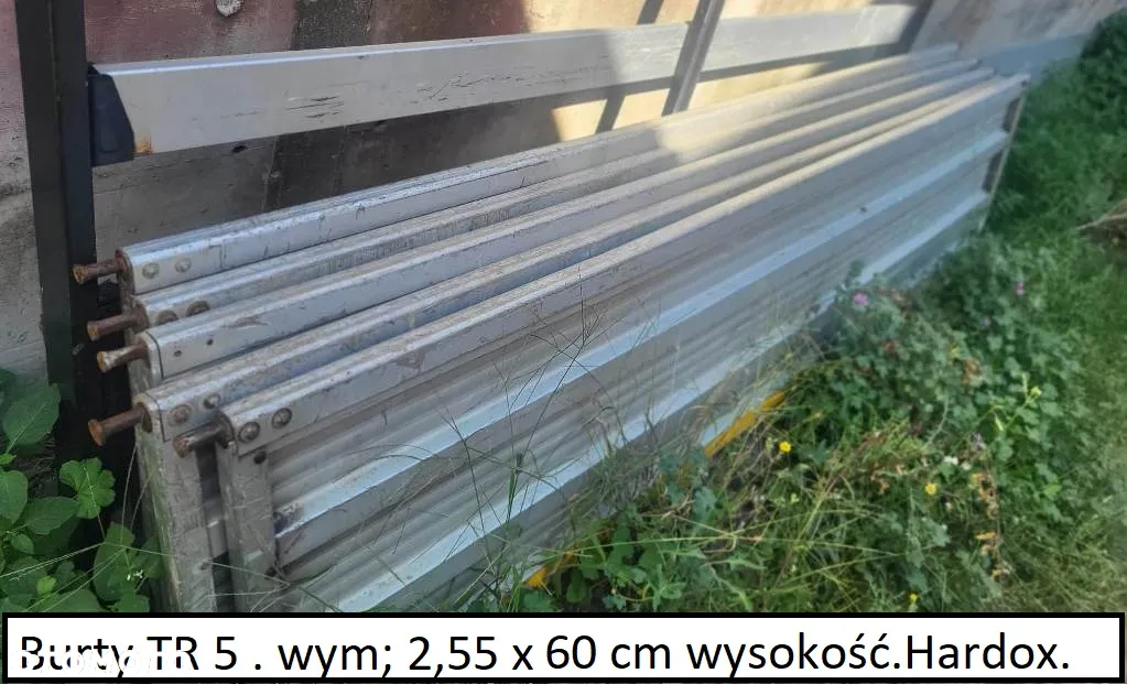 Burty Aluminium  kiper wywrot skrzynia kontener - 4