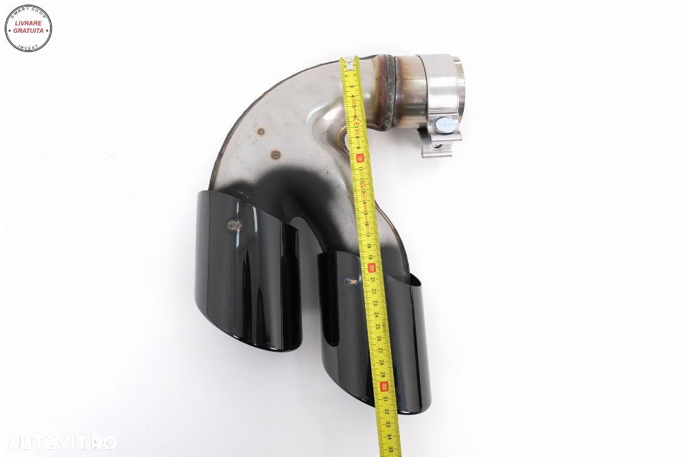 Ornamente EvacuareTobe Duble BMW X5 G05 X6 G06 X7 G07 40i M-Package (2018-up) Negr- livrare gratuita - 17