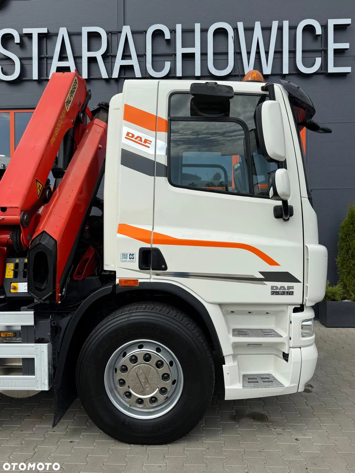 DAF DAF CF 75.310 / E5 / 6x2 / laweta + żuraw PALFINGER PK 18002 EH / platforma , pomoc drogowa , skrzynia - 30