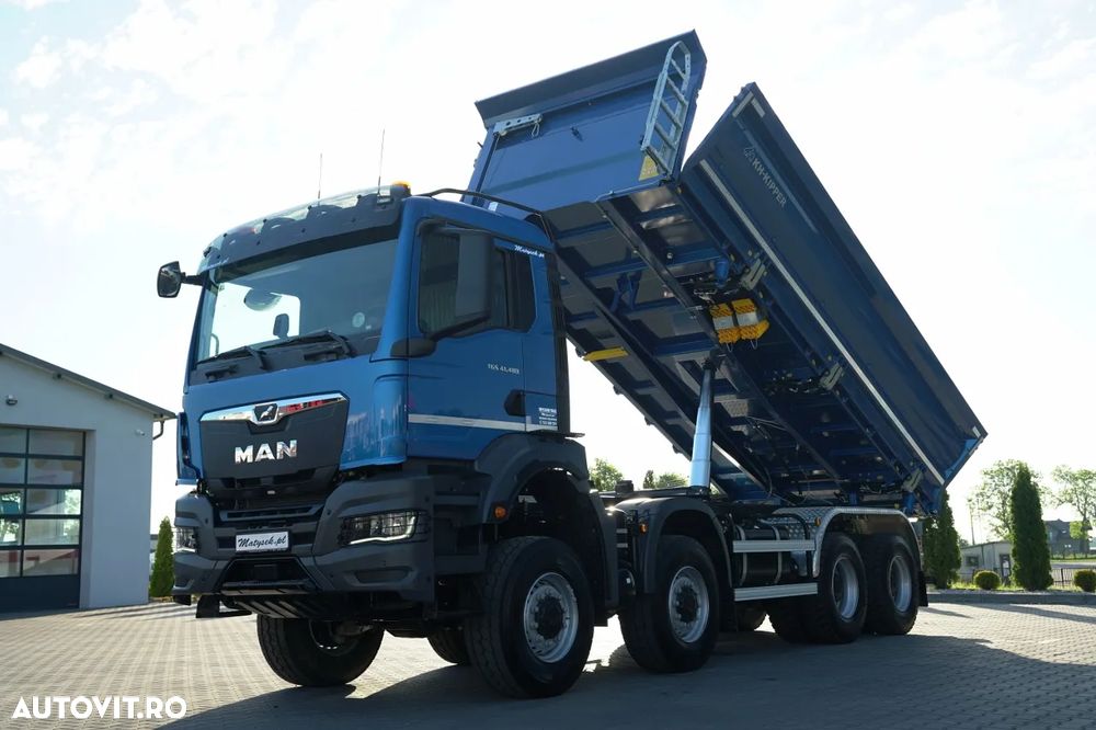 MAN TGS 41.480 / 8X6 / BASCULATOR 3 LATE / BORDMATIC / KH KIPPER / AUTOMAT / NOU / 2026 / - 2