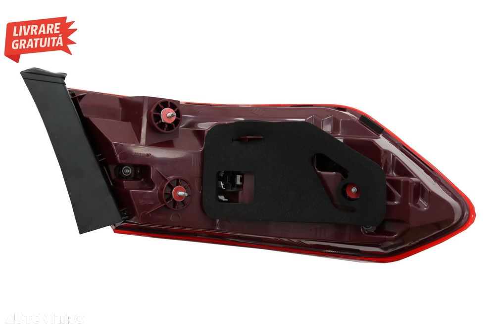 Stopuri LED Mercedes E-Class W212 (2009-2013) Facelift Design Rosu Clar- livrare gratuita - 7