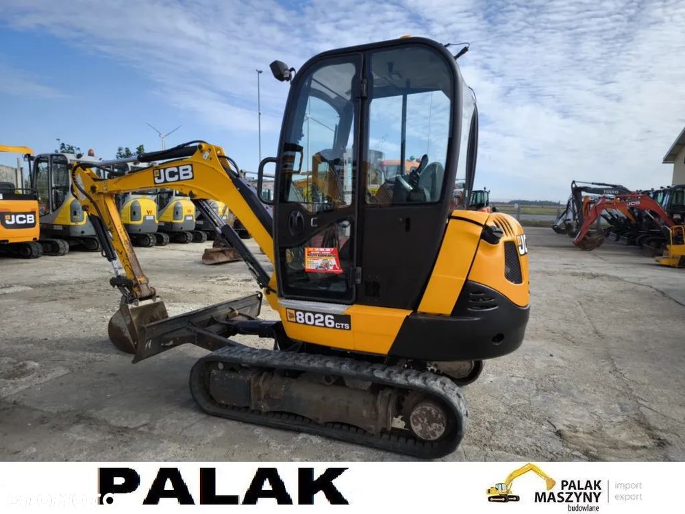 JCB Mini koparka JCB 8026 , 2018 rok / JCB 8025 - 2