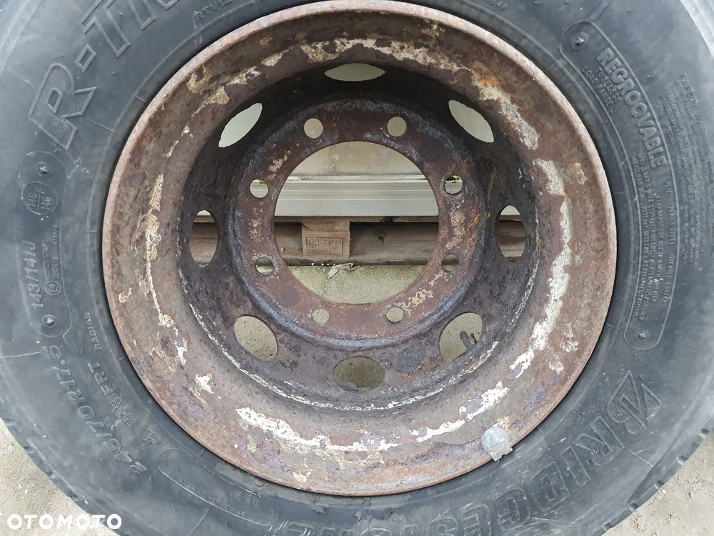 FELGA 17.5 OPONA BRIDGESTONE R-TRAILER  245/70R17.5    IVECO EUROCARGO - 20