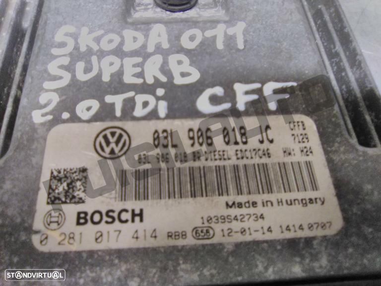 Centralina Do Motor 02810_17414 Skoda Superb Ii (3t) [2008_2015 - 2