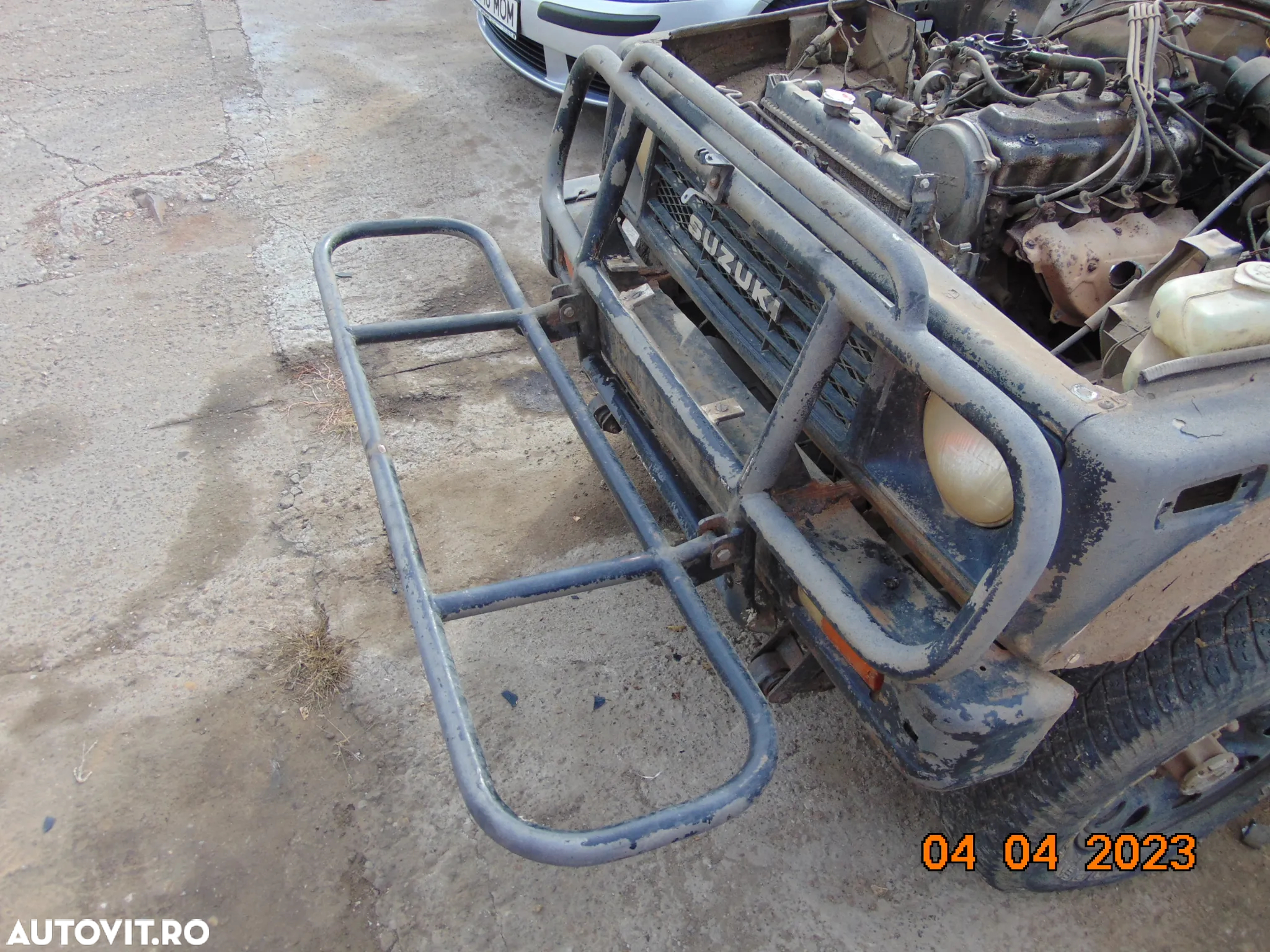 Bullbar Suzuki Samurai bullbara fata rabatabil vanatoare dezmembrez samurai vitara jimny - 3