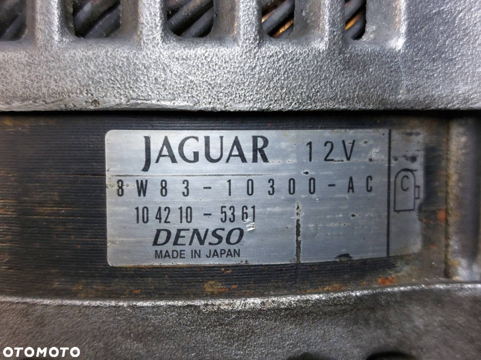 ALTERNATOR JAGUAR XF X250 5.0 V8 8W83-10300-AC - 3