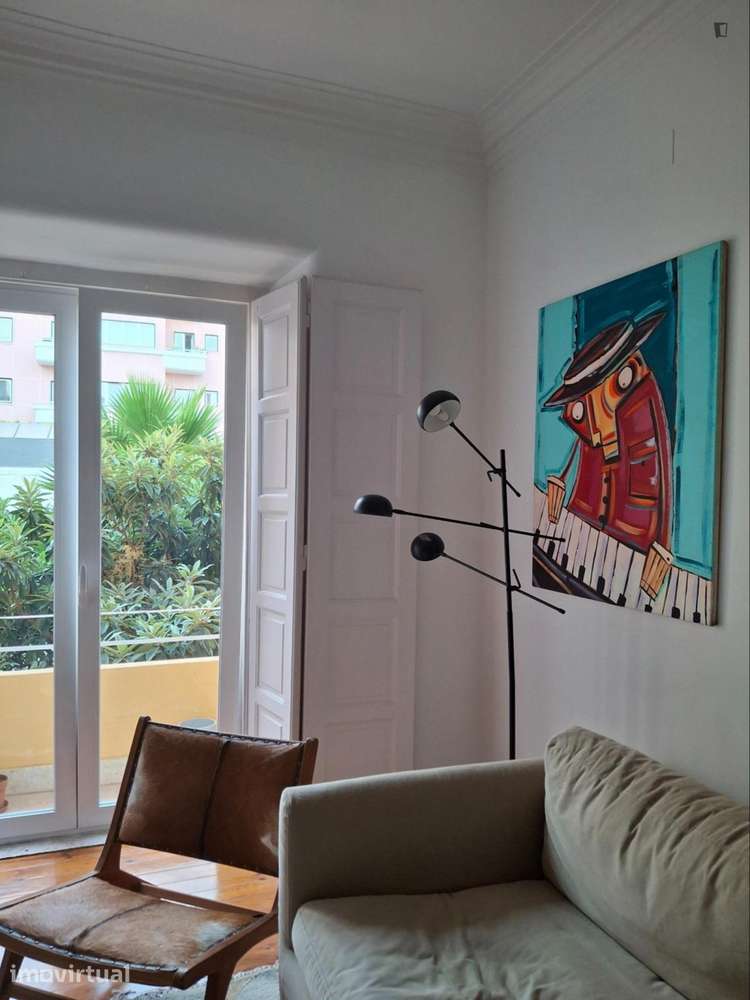 Quarto - localizado em Roma-Areeiro Lisbon - Grande imagem: 5/8
