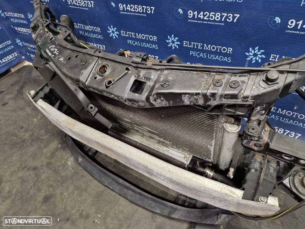 Frente de fibra usada OPEL CORSA D 1.3 CDTI radiadores reforço - 4