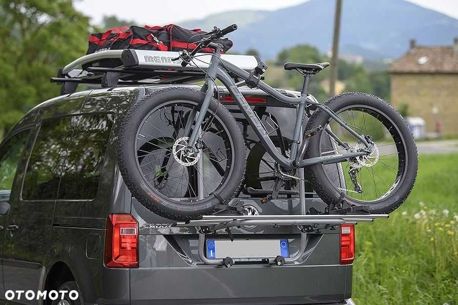 Bagażnik rowerowy platforma uchwyt na tylną klapę 3 rower VW Caddy Bus - 6