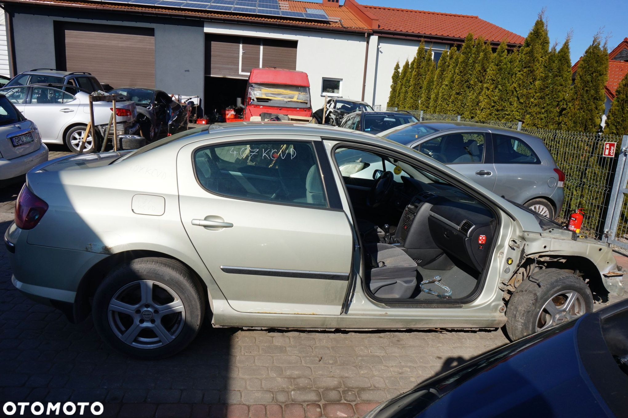 PEUGEOT 407  SEDAN 2005 KCVD 1.6 HDI DV6TED4 109KM 20DM65 ZŁOTY na części - 6