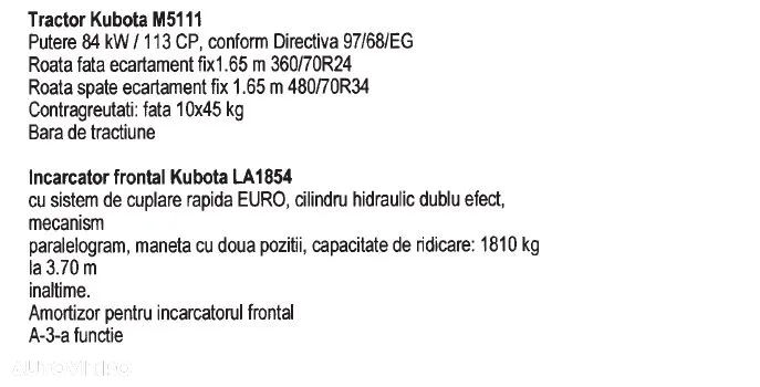 Kubota M5111 - 14