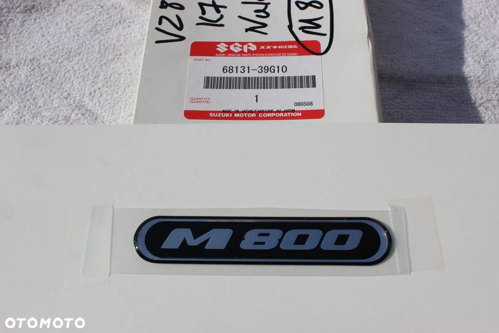 Emblemat naklejka M800 SUZUKI Maruder VZ800 K5-L3