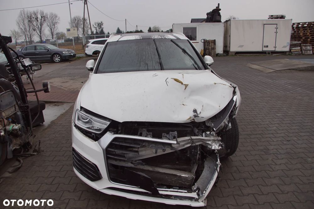 Auto na części - Audi Q3 I 8U Lift 2.0 TFSI 200 KM CCTA SGV LB9A 2017R Silnik Skrzynia Drzwi Klapa Błotnik Zderzak Lampa Lusterko Klamka Szyba Deska Kokpit Sterownik Moduł Czujnik Licznik Wyświetlacz Panel Kierownica - 8