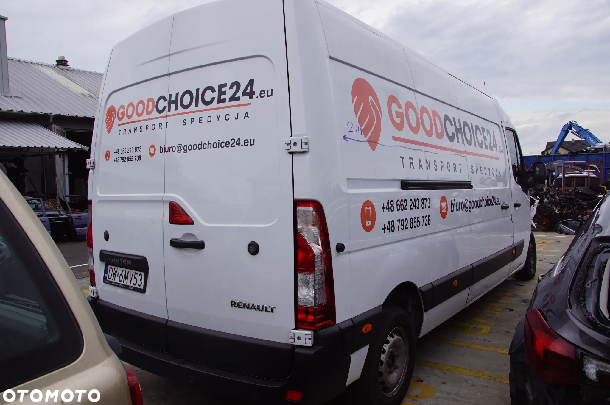 Auto na części - Renault Master III L3H2 2.3 dCi 135 KM M9T716 PF6066 2021R Drzwi Lusterka Klapa Silnik Skrzynia - 5