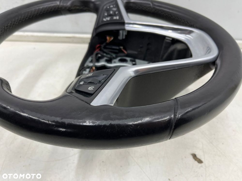 Kierownica Opel Insignia A 08-13r. skórzana multifunkcyjna EUROPA 13316547 - 10