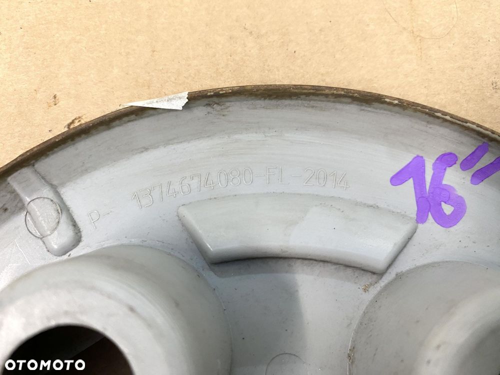 PEUGEOT BOXER 14- KOŁPAK DEKIEL KAPSEL KOŁA 16" SREBRNY - 4