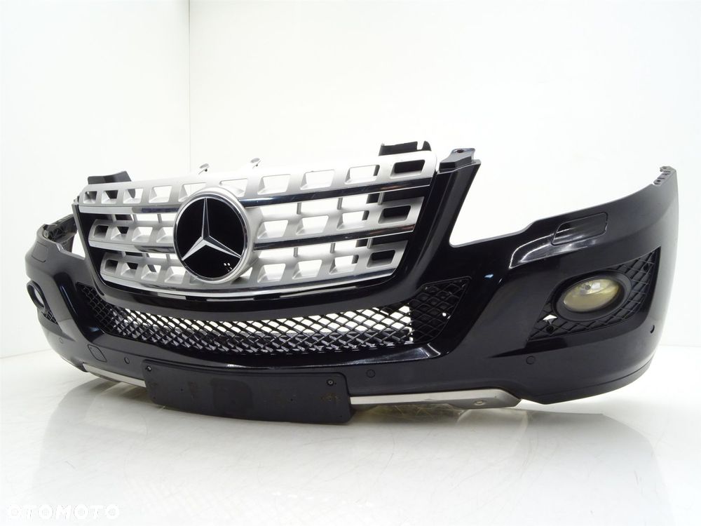 Zderzak przód atrapa grill 197 pdc a1648801985 mercedes ml w164 lift - 3