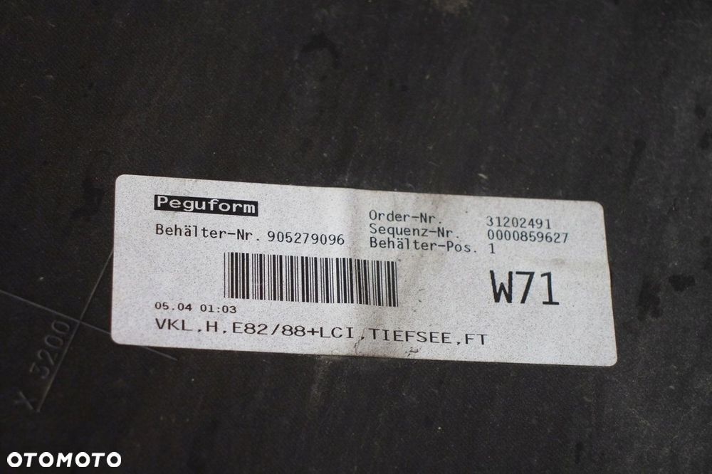 Zderzak tył tylny BMW 1 e82 e88 COUPE CABRIO PDC TIEFSEEBLAU A76 LIFT LCI - 13