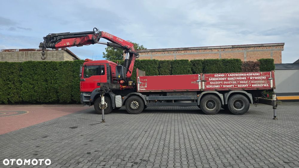 MAN TGA 35.360 8x4 FASSI F380 7+2 24m - 15