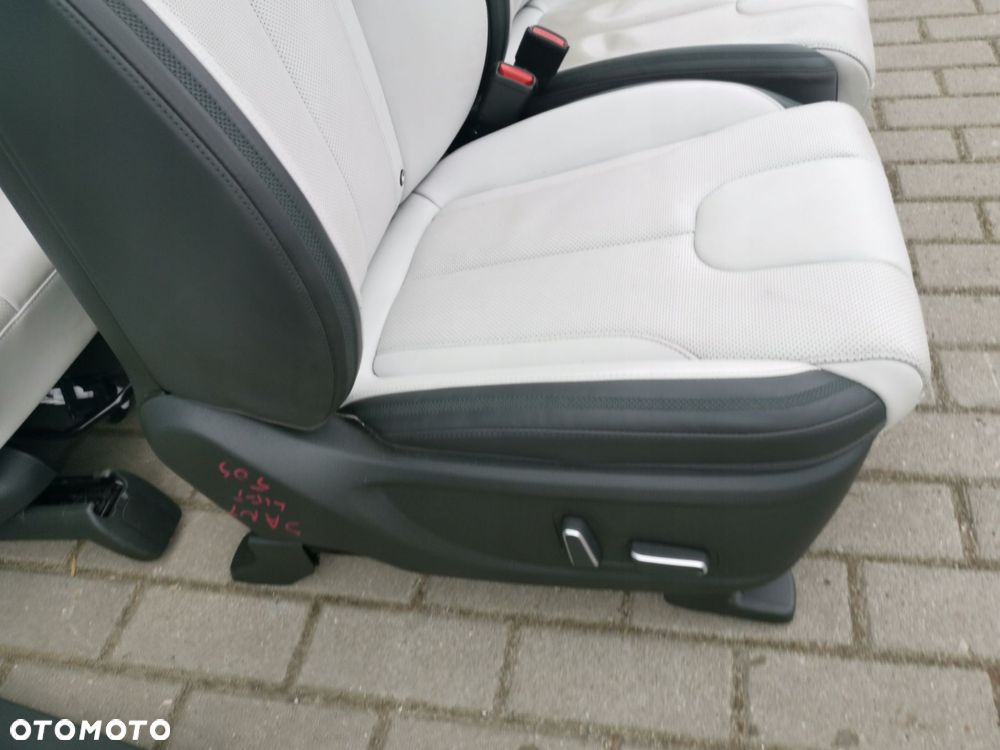 HYUNDAI SANTA FE IV LIFT KOMPLET FOTELI SKORA FOTELE KANAPA BOCZKI 5 OSÓB - 9