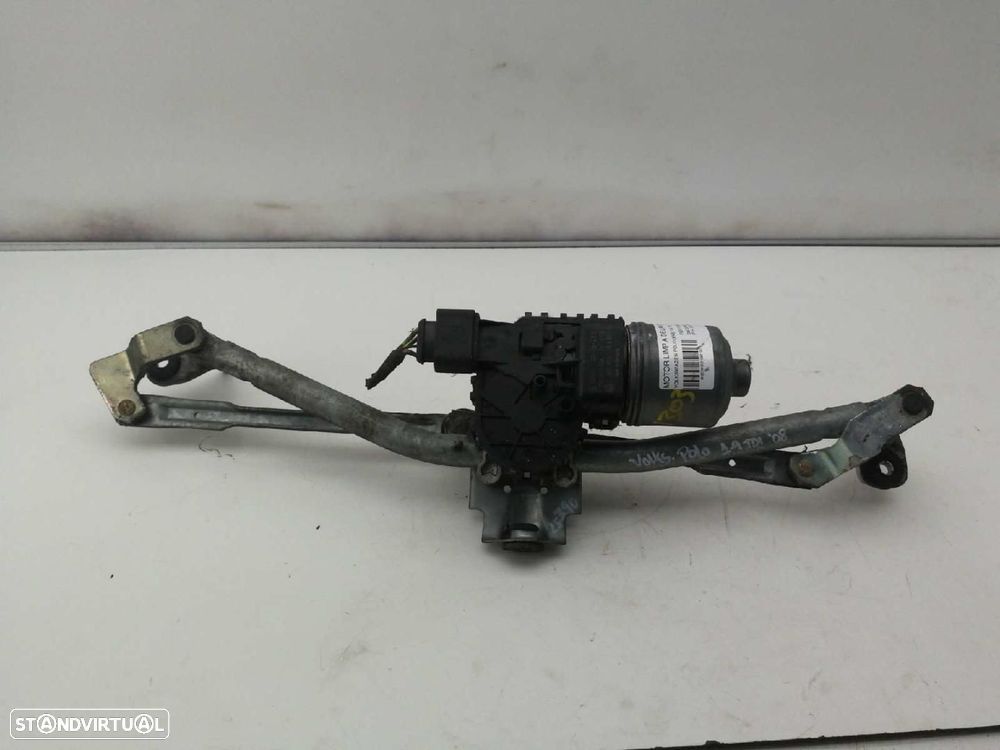 MOTOR LIMPA-VIDROS FRONTAL VOLKSWAGEN POLO - 1