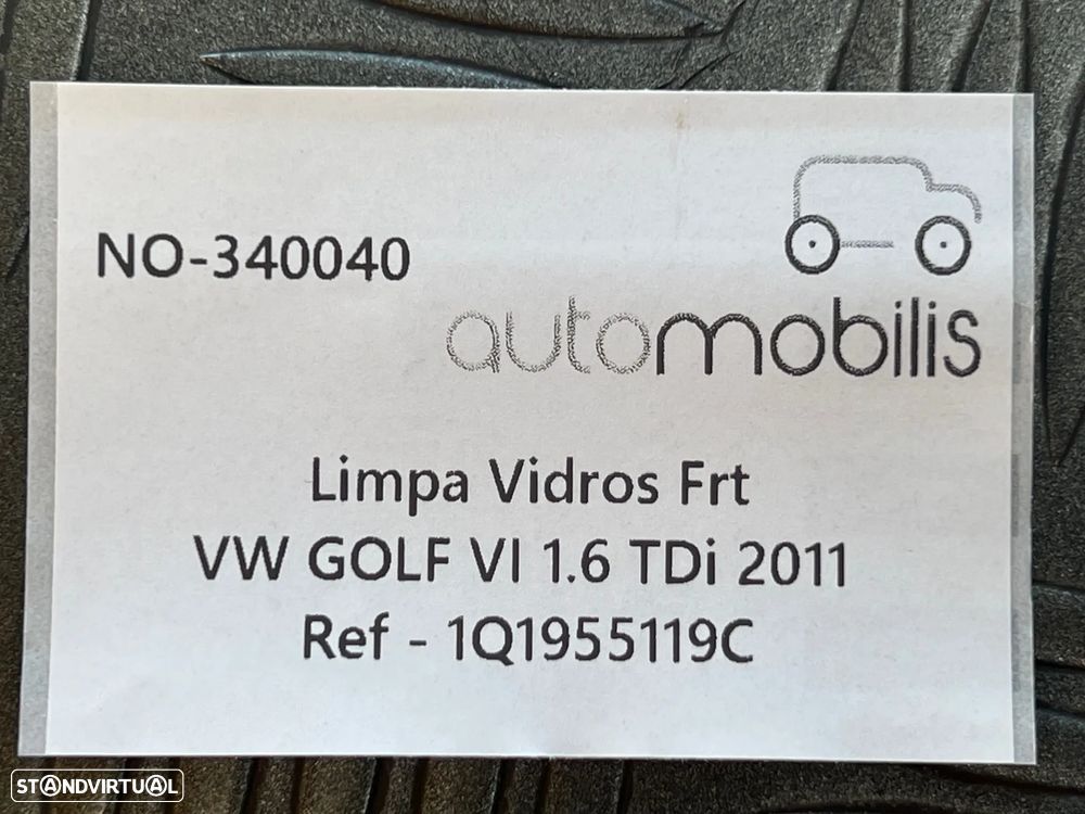 Limpa Vidros VW GOLF VI (5K1) Ref. - 1Q1955119C - NO. 340040 - 4