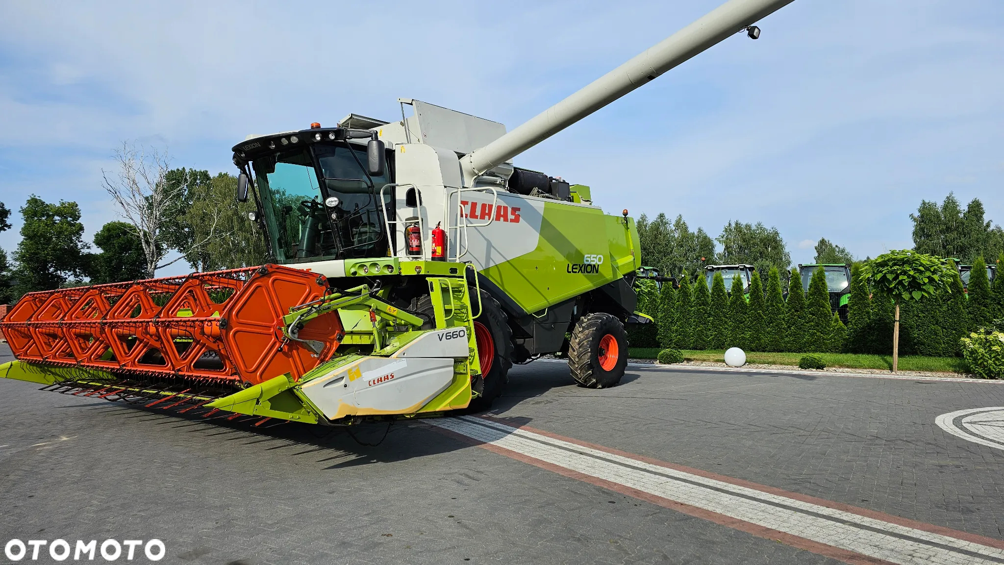 Claas Lexion 650 2011r. V 660 Orginał  Tucano 560  Kombajn do Zboża  Lexion 660 Tucano 450  Tucano 550 Lexion 550 - 5