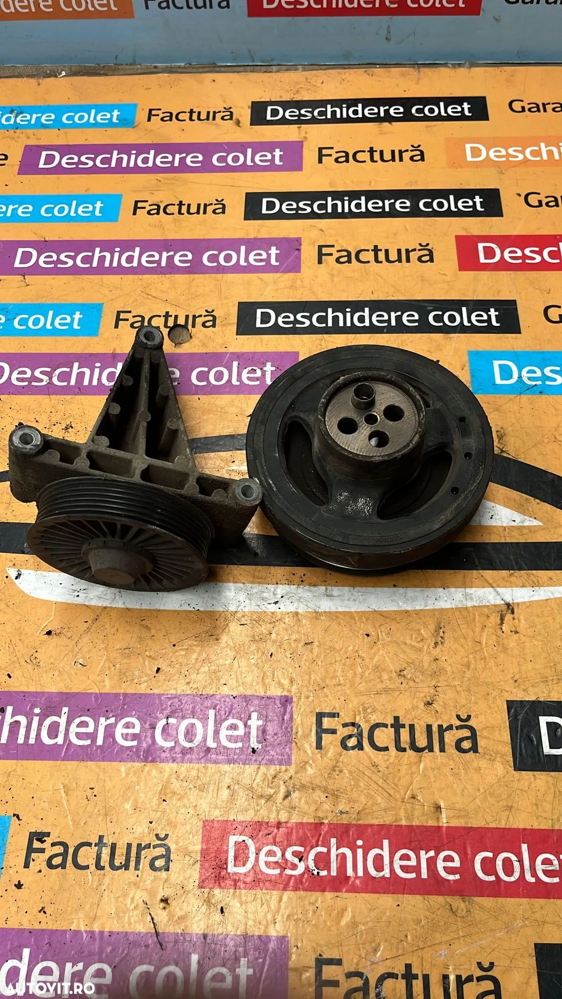 Fulie vibrochen rola suport Sprinter w906 - 1