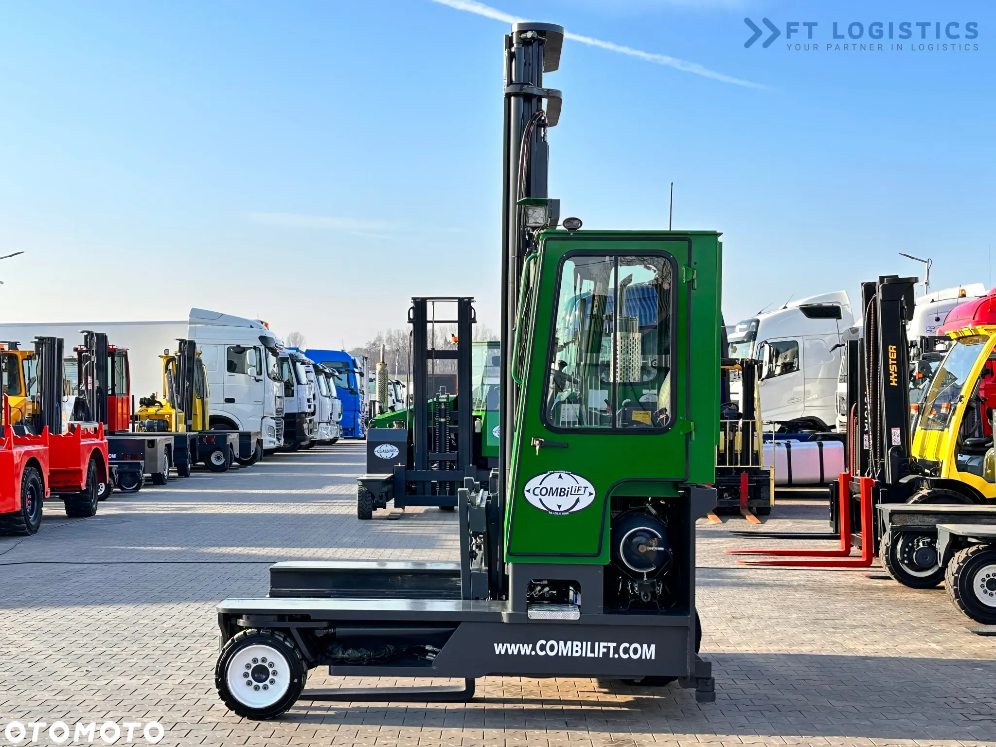 Combilift C4000 / LPG / DUPLEX / WYSOKOŚĆ PODNOSZENIA 550CM / WOLNY SKOK / JAK NOWY - 3