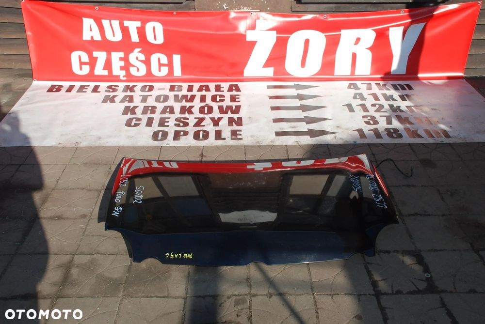 vw volkswagen polo 9N maska kolor LC9Z nr 50102 WYSYŁKA - 1