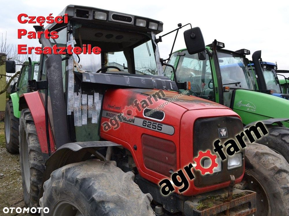 Massey Ferguson 6255 części, skrzynia biegów, oś - 1