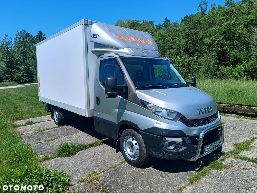 Iveco Daily 35s17 KONTENER+WINDA (udźwig 750kg) 3.0 diesel 170 kM automat 2014 WEBASTO, KAMERA COFANIA, GOTOWY DO PRACY! - 4
