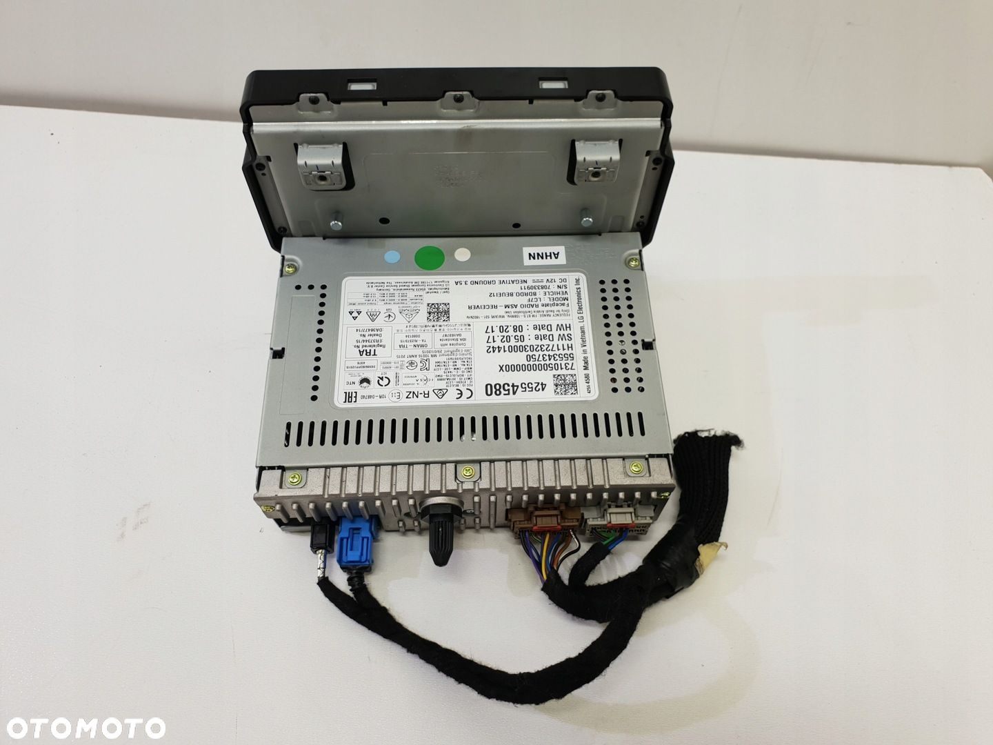 OPEL ADAM CORSA E RADIO NAWIGACJA WYŚWIETLACZ 42554580 - 2