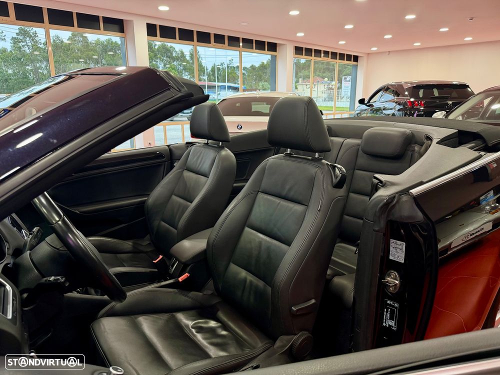 VW Golf Cabriolet 1.6 TDi BlueMotion Exclusive - 9