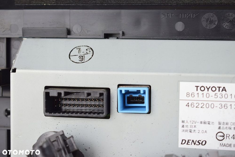 wyświetlacz ekran navi lexus is iii 86110-53010 - 4