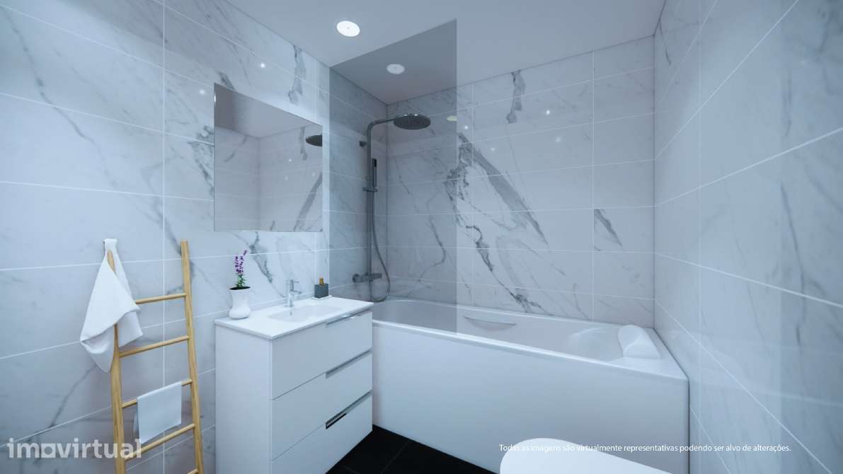 Apartamento T3 c/ varanda - NOVO - Maia - Grande imagem: 5/6