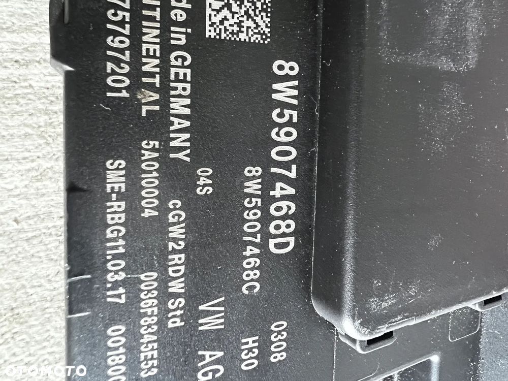 STEROWNIK MODUŁ GATEWAY AUDI A5 F5 A4 B9 8W5907468D - 3