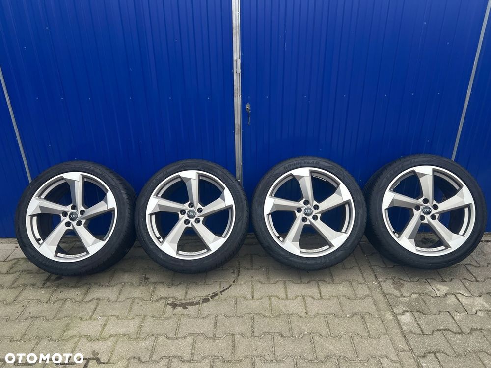 FELGI ALU AUDI QUATTRO ROTOR 20 4H A8 A7 A6 20 ET37 ORYGINALNE CZUJNIKI - 2