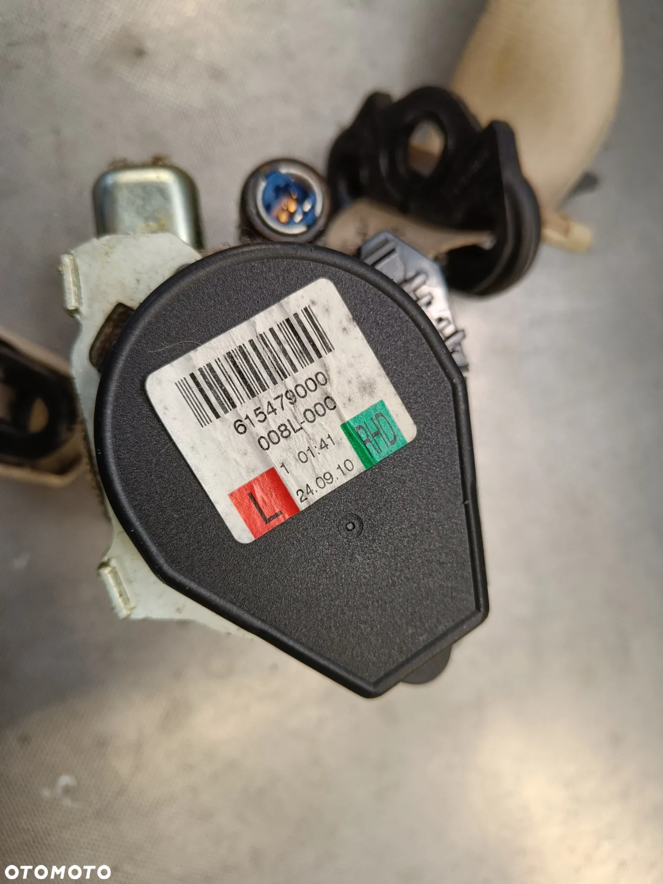 Pas Bezpieczeństwa Skoda Superb 2 II Pasy Lewy Przód Przedni 3T2857701 - 5
