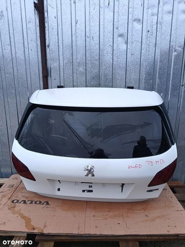 peugeot 308 ii t9 klapa bagażnika tył kwed hb 084727022026 - 1
