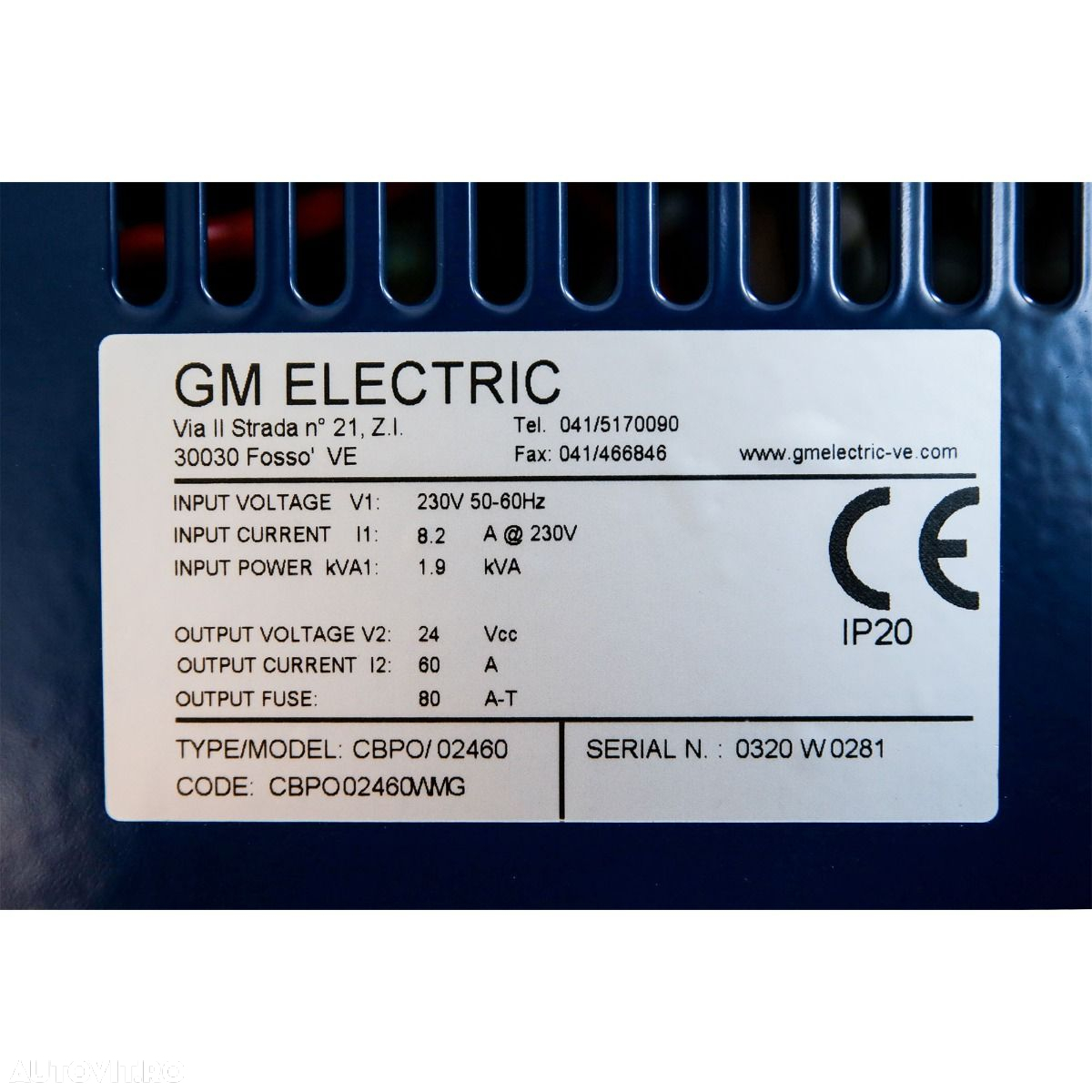 Încărcător stivuitor 24V 60A GM Electric - 4