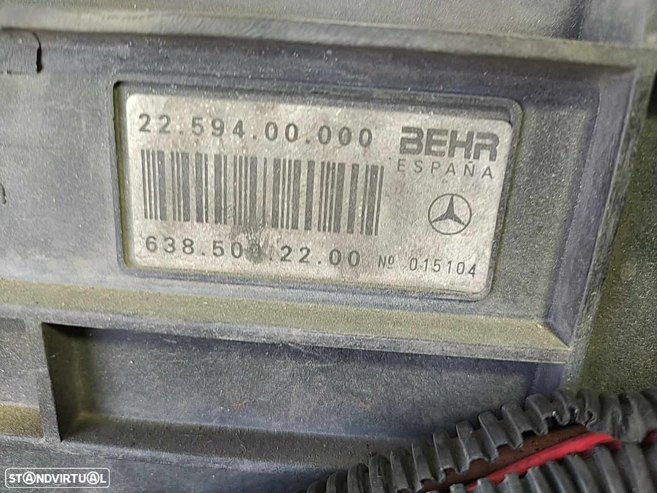 Termoventilador Mercedes-Benz Vito Caixa (638) - 4