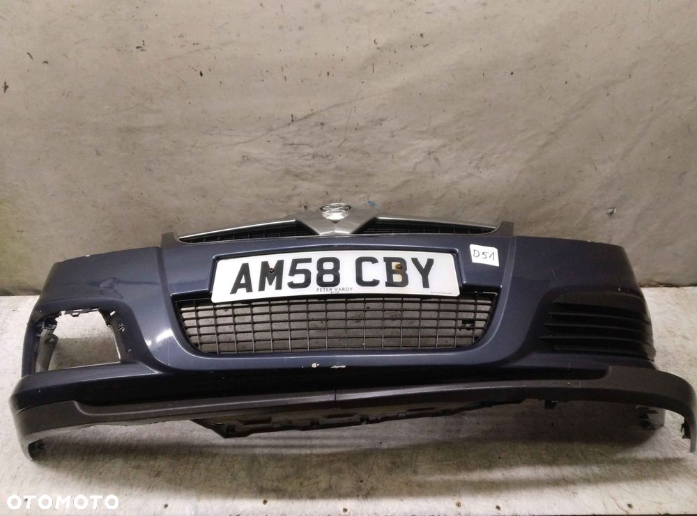 ^ ZDERZAK PRZÓD PRZEDNI OPEL VECTRA C LIFT FL Z168 SZARY GRAFITOWY