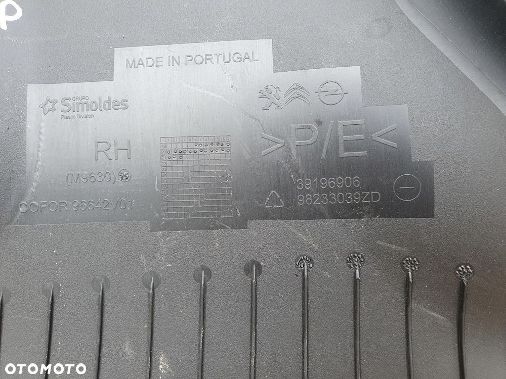 Opel Corsa F PRAWA OSŁONA PROGU listwa 39196906 - 6