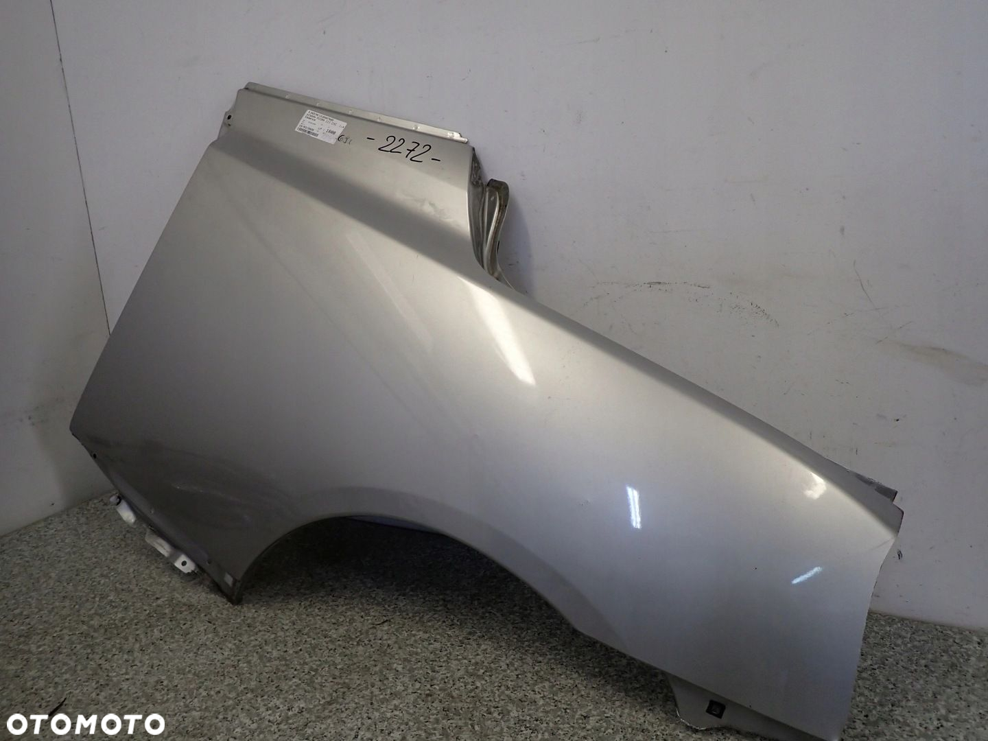 NISSAN MICRA K12 CC 03- BŁOTNIK TYLNY LEWY - 6