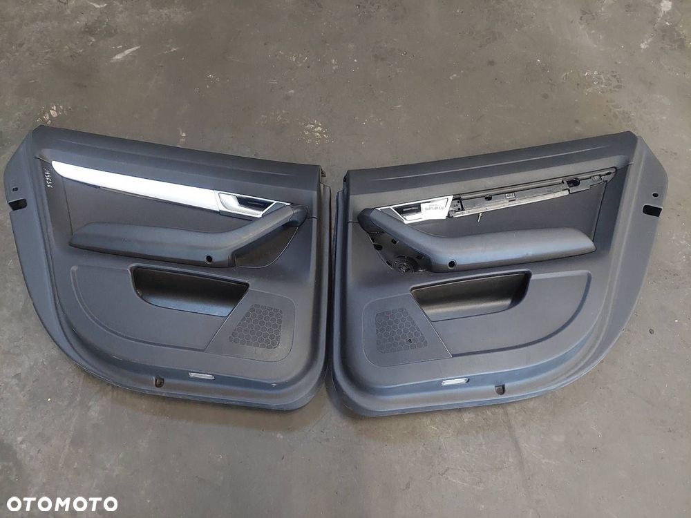 KOMPLET FOTELI LEWY PRAWY PRZÓD + KANAPA TYŁ + BOCZKI AUDI A6 C6 - 16