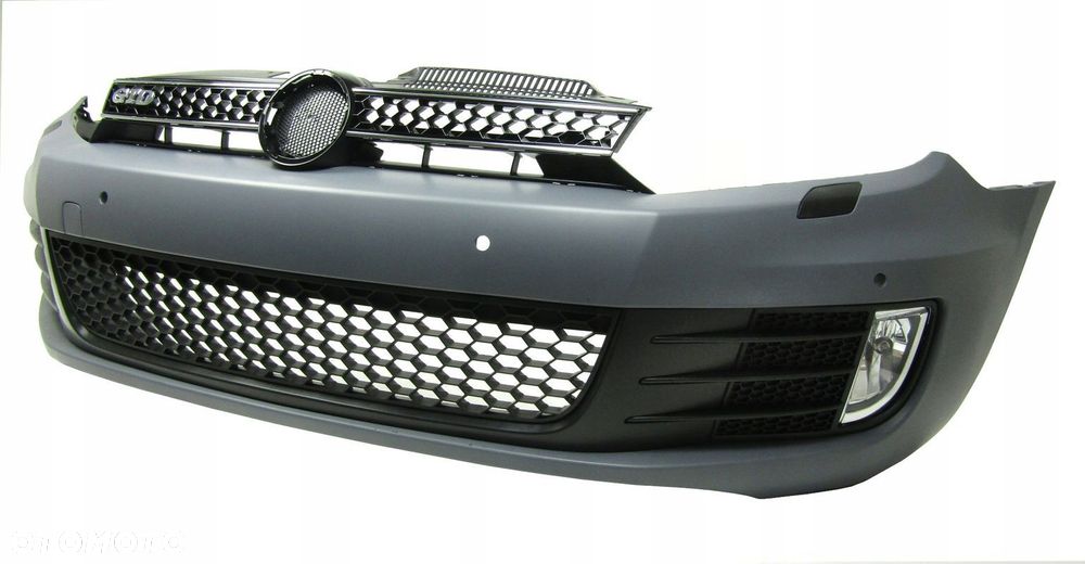 Zderzak przedni VW Golf 6 GTD Sprysk. / Pdc-4 Kompletny - 1