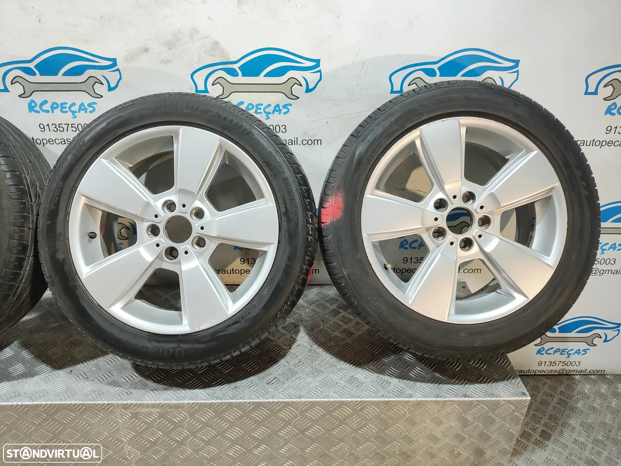 Conjunto Jantes 18 Originais BMW X3 E83 8J ET46 5x120 - 4