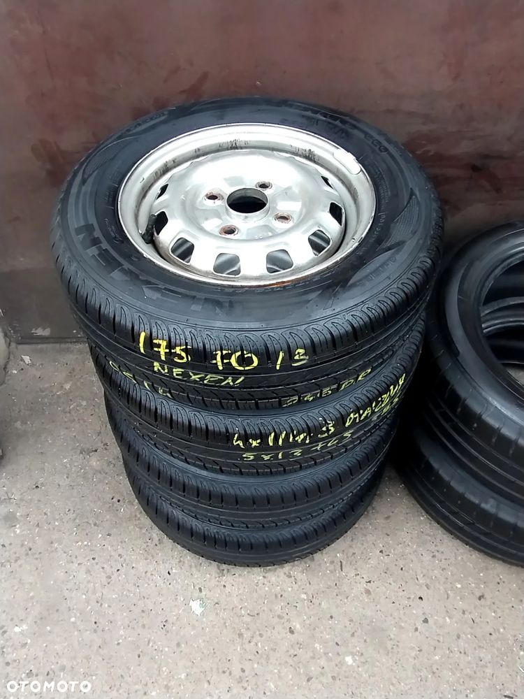 4x114,3 4x114 Felgi Stalowe Stal 13 Koła Letnie Lato Opony MAZDA 323 I II III 626 GC GD GV NEXEN N'BLUE ECO 6,5mm 175/70R13 - 8