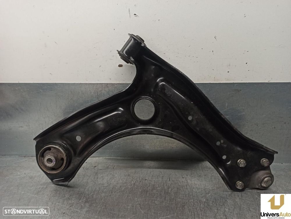 BRAÇO SUSPENSÃO INFERIOR FRONTAL ESQUERDO VOLKSWAGEN POLO 2008 -6Q0407151L - 1